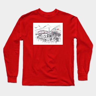 Fleur De Lys - East Hagbourne - Jublilee Folk Festival Long Sleeve T-Shirt